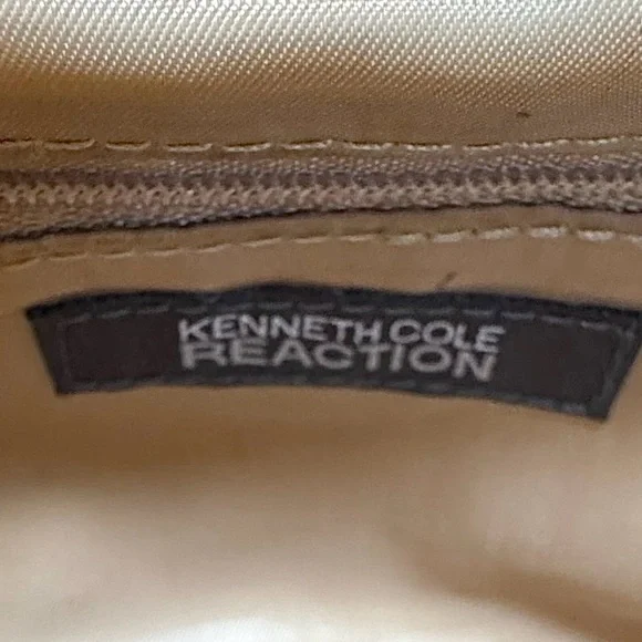 Kenneth Cole Reaction Black and Bronze Metallic Clutch - Picture 6 of 6